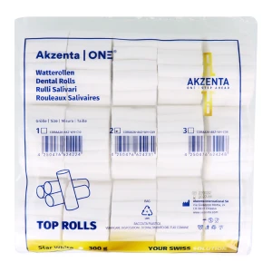 Wałeczki bawełniane 300 g Akzenta (#2 - 10 x 35 mm)