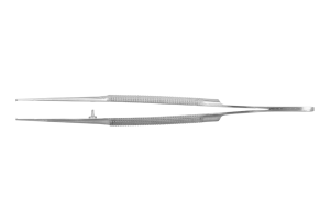 Pęseta mikrochirurgiczna 1 x 2 zęby (prosta, 15 cm)