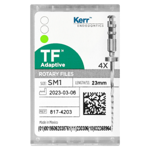 Pilniki TF 4 szt. Kerr (SM1, 23 mm)