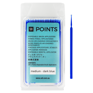 Aplikatory do bondingu 400 szt. SDI (ciemnoniebieski - Medium)