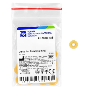 Krążki ścierne 50 szt. TOR VM (9,5 mm - Fine)