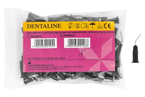 Końcówki do aplikacji 100 szt. Dentaline (20G - 0,9 mm)