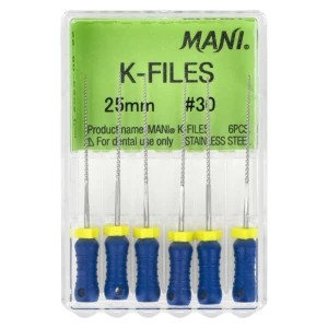 Pilniki K-Files 6 szt. Mani (25 mm, 30)