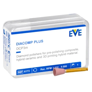 Gumki diamentowe Diacomp Plus 1 szt. EVE (medium - średnioziarniste, kielich)