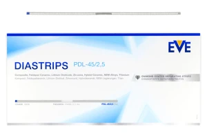 Paski diamentowe Diastrips 9 szt. EVE (szerokość - 2,5 mm, niebieski - grugość 0,11 m)
