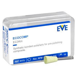 Gumki  Ecocomp 10 szt. EVE (polerowanie wstepne, kielich)