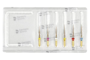 Pilniki ProTaper Gold Files 6 szt. Dentsply Sirona (asortyment (19-21 mm), asortyment)