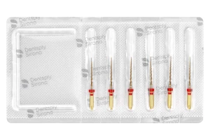 Pilniki ProTaper Gold Files 6 szt. Dentsply Sirona (długość 21 mm, F2)