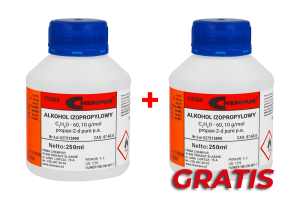 Alkohol izopropylowy 250 ml Chempur 1 + 1 Gratis