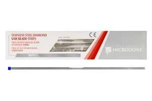 Paski metalowe ścierne 6 szt. Microdont (medium - 10.350.022, 2,5 mm)