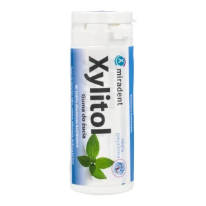 Guma do żucia Xylitol 30 szt. Miradent (mięta pieprzowa)