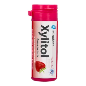 Guma do żucia Xylitol 30 szt. Miradent (truskawka)