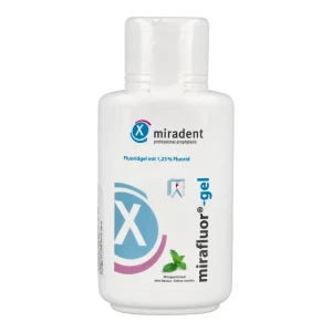 Żel do fluoryzacji Mirafluor-gel 250 ml Miradent (mięta)