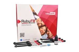 RubyFill Nano Kit 4 g x 6 szt. + RubyBond 5 ml RubyDent