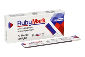 RubyMark Kalka zwarciowa 80µ prosta 72 szt. RubyDent
