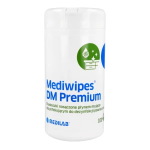 Chusteczki Mediwipes DM Premium w pojemniku 100 szt. MediLab