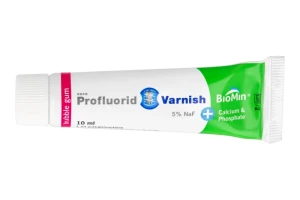 Profluorid Varnish + Biomin 10 ml VOCO (guma balonowa)