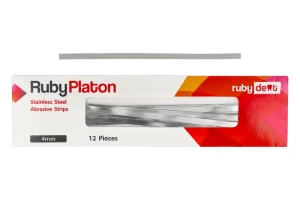 RubyPlaton paski ścierne 12 szt. RubyDent (4 mm)