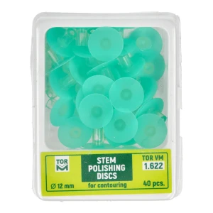 Dyski polerujące 40 szt. TOR VM (12 mm - medium)