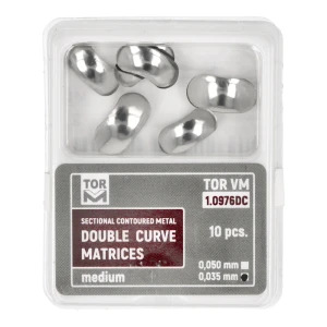 Formówki sekcyjne podwójnie profilowane 10 szt TOR (średnie, grubość 0,035 mm - twarde)
