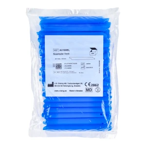 Scantube Vent - końcówki do ssaka 100 szt. Orsing (niebieski)