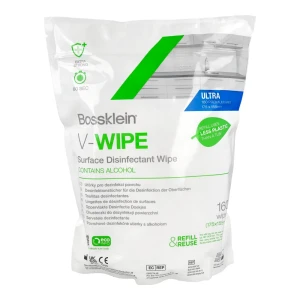 Chusteczki alkoholowe Bossklein V-Wipe wkład 160 szt.