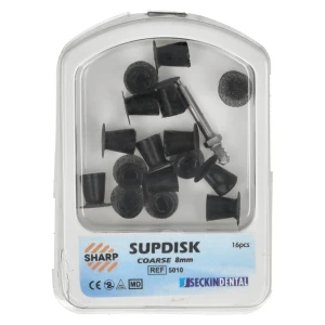 Krążki ścierne SUPDISK 8 mm x 16 szt. SHARP (coarse)