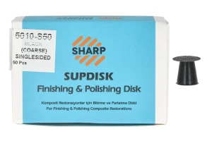 Krążki ścierne SUPDISK 8 mm x 50 szt. SHARP (coarse / single-sided)