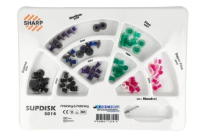 Krążki ścierne SUPDISK asortyment SHARP (5014 - 80 szt.)