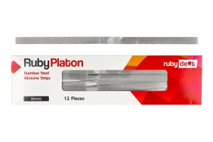 RubyPlaton paski ścierne 12 szt. RubyDent (6 mm)