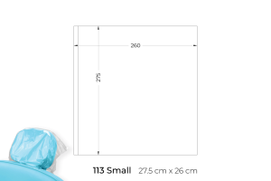Osłona stomatologiczna 500 szt. Premium Plus (113 - zagłówek)