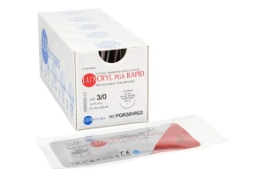 Nici wchłanialne LUXCRYL RAPID 12 szt. LUXsutures (75 cm, 3/0 HR22 - 22 mm)