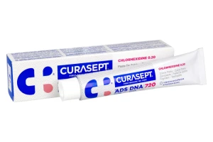 PROMOCJA Pasta do zębów ADS DNA 720 0,20% CHX 75 ml Curasept do 31.08.2026