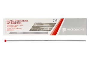 Paski metalowe ścierne 6 szt. Microdont (fine - 10.350.021, 2,5 mm)
