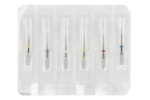Pilniki MM Taper 6 szt. Micro-Mega (21 mm, asortyment)