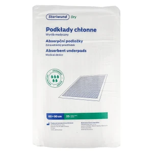 Podkład chłonny STERI-DRY 25 szt. Steriwund (60 cm x 90 cm)