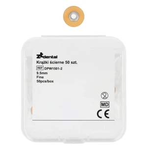 Krążki ścierne 50 szt. ZTdental (9,5 mm, super fine)