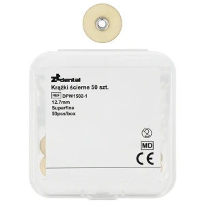 Krążki ścierne 50 szt. ZTdental (12,7 mm, super fine)