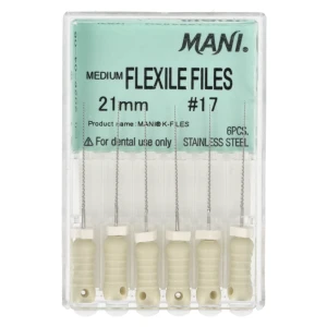 Pilniki Flexile Files 6 szt. Mani (21 mm, 17)