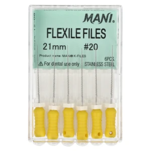 Pilniki Flexile Files 6 szt. Mani (21 mm, 20)