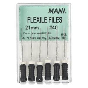 Pilniki Flexile Files 6 szt. Mani (21 mm, 40)
