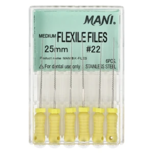 Pilniki Flexile Files 6 szt. Mani (25 mm, 22)