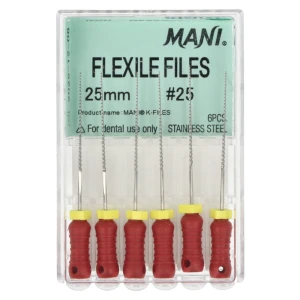 Pilniki Flexile Files 6 szt. Mani (25 mm, 25)