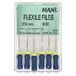 Pilniki Flexile Files 6 szt. Mani (25 mm, 30)
