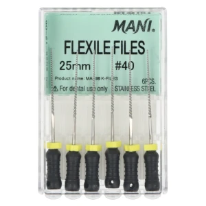 Pilniki Flexile Files 6 szt. Mani (25 mm, 40)