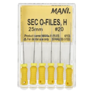 Pilniki SEC O-Files H 6 szt. Mani (21 mm, 25)