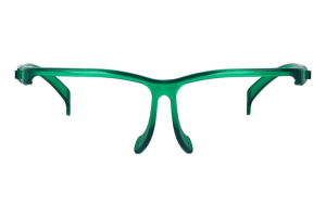 Przyłbica Ochronna + folie HYGOMED (18T EMERALD GREEN TRANSPARENT (zielone trawiaste ), 12 szt. folii)
