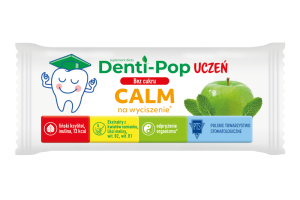 Lizak Denti-Pop uczeń (Calm - Jabłko i mięta)