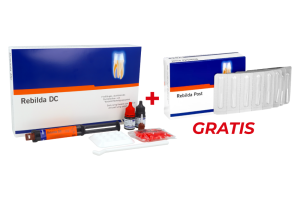 Rebilda DC zestaw 10 g + 4 ml x 2 szt. VOCO + Rebilda Post 5 szt. (1,5 mm) GRATIS