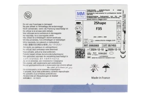 Pilniki 2Shape 5 szt. Micro-Mega (21 mm, F35 (035 6%))